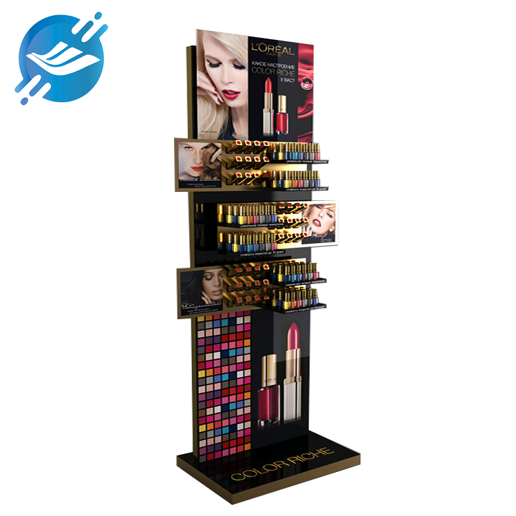 Cosmetic Display Rack, Skin Care Products Display Rack, Metal Display Stand, Floor Display Stand, OEM Display Stand