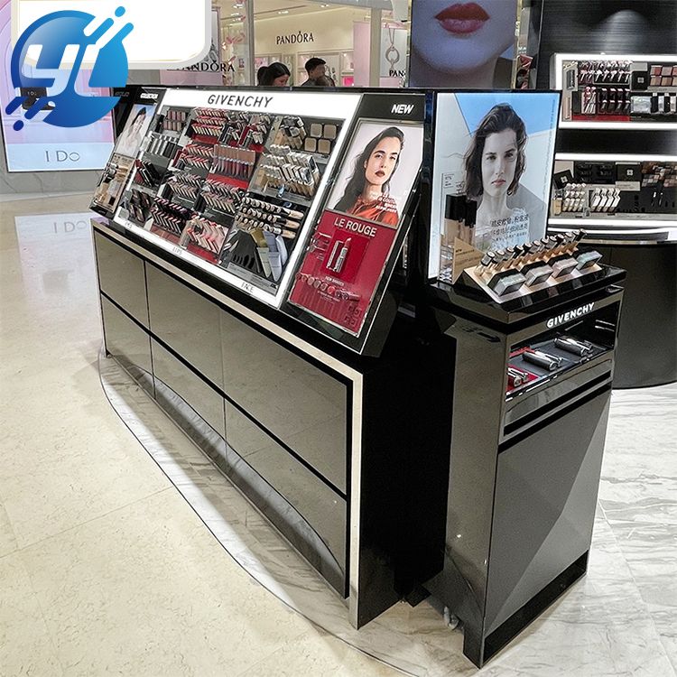 1.Customized beauty function display 2.side independent terminal 3.simple large capacity locker 4.Reverse makeup table design 5.Size စိတ်ကြိုက်လုပ်နိုင်ပါသည်။