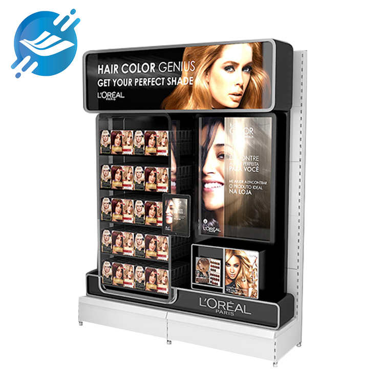 Shampoo Display Stand, Conditioner Display Stand, Supermarket Display Stand, Wood Display Stand, Floor Display Stand,