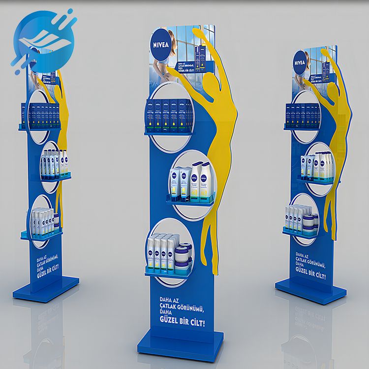 1. Sunscreen display rack made of wood & acrylic
2. Novel and unique design
3. Strong structure, durability and stability
4. Bottom leveling feet or casters
5. Free design
6. Various customized styles to meet different customer needs
7. Double-sided display
8. Strong applicability
9. Wide range of application scenarios
10.Customized and after-sales service function
