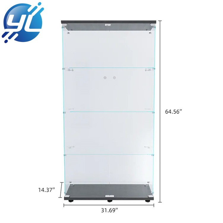 1. Tempered glass: strong impact resistance, high temperature resistance, strong load-bearing capacity, high light transmission glass, clearer display
2. Anti-collapse design is more stable, doubling the effect of putting down
3. Horizontal feet: adjustable feet for smooth placement
4. No gaps at the corners of the glass
5. Factory direct sales, high quality and low price
6. Customized size