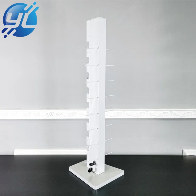 Eyeglass display stand: 8 pairs of glasses can be placed
                          Made of aluminum and steel wire
                         28'' H x 8'' W x 9'' D
                           Wide range of use
                          Small footprint
                           Easy to install
                           MDF base
