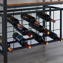 The best customizable advertising equipment wine display stands made in China
