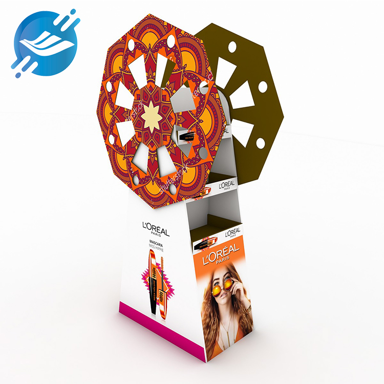 1. Made of environmentally friendly cardboard
2. The material can be recycled
3. Pattern UV printing
4. Free design
5. Strong structure, economical and reusable
6. Strange design, the shape of the Ferris wheel
7. Each layer bears 5KG
8. Wide applicability
9. Wide range of applications
10. Provide custom design service