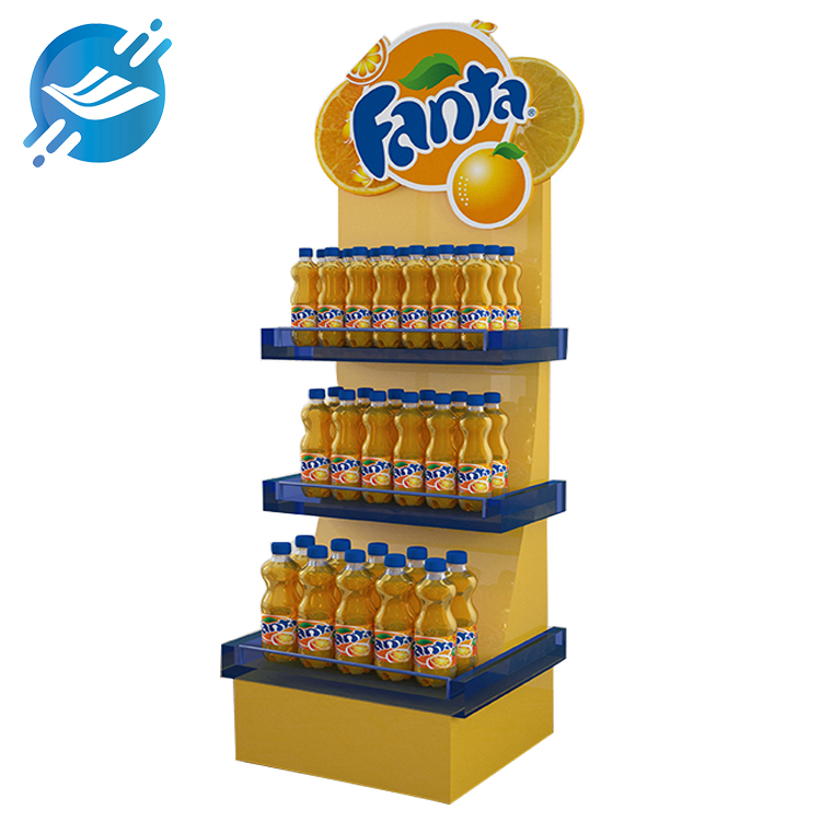 1. Beverage display stand made of MDF, PVC
2. Sturdy structure, strong stability
3. Large capacity, strong load-bearing force, multi-directional display
4. Bright colours
5. Novel and vibrant design
6. Free design or processing by drawing
7. Flexible, can display a variety of products
8. Wide range of application scenarios
9. With custom service and after-sales service function
10.KD transportation, reduce cost