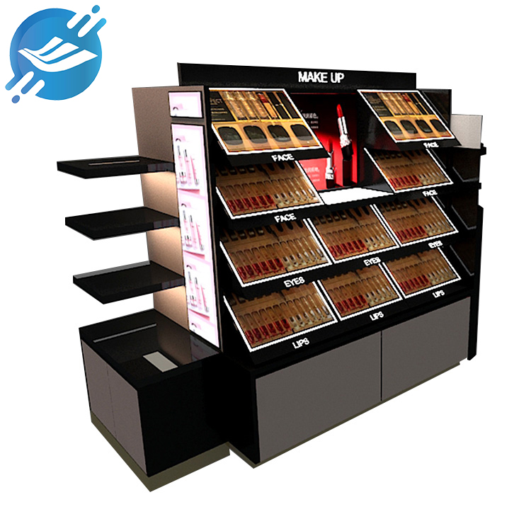 1. Two-sided design. One side inclined display, the other side horizontal display.
2. Made of wood and acrylic, with a high class feel.
3. Used in various cosmetic retail places, such as shopping malls, boutiques, brand shops, etc.
4. Easy to assemble and easy to clean.
5. Smoothly processed all around, no scratching.
6. Accept ODM, OEM.