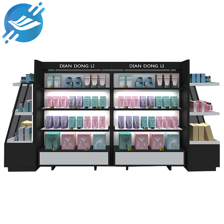 1. High transparency and durability, and easy to clean.

2. The stable and firm iron frame structure provides solid support.

3. Suitable for brand promotion activities, exhibitions, specialty stores, supermarkets, beauty salons, cosmetics shopping guide counters and other sales places.

4. We are very happy to customize for your special needs and provide you with the most suitable display stand according to your requirements.