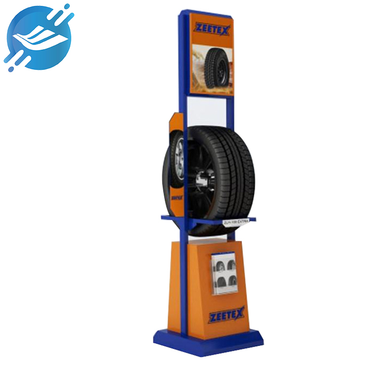1. The tire display rack is made of metal, PVC board and materials
2. Applicable to all kinds of auto stores, auto beauty shops, 4S shops and other places
3. The structure of the display stand is sturdy and durable, with strong bearing capacity, metal powder spraying process, anti-rust, dust-proof, not easy to fade, PVC board is waterproof, moisture-proof, light, and moth-proof
4. Small footprint, saving space
5. KD packaging, cost saving
6. Can display tires of various vehicles
7. Easy to store and display
8. Support custom size, style, LOGO