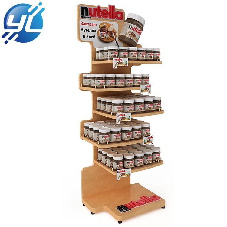 Eyecatching Custom Chocolate Candy Jam Chewing Gum Potato Ketchup Metal Chips Sauce Display Stand Rack Featured Image