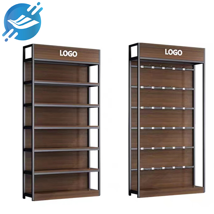 1. The accessory display stand is made of metal and MDF
2. The metal bracket is sturdy and durable, powder spraying is environmentally friendly, and the MDF board is moisture-proof and insect-proof, moisture-proof, and has a strong load-bearing capacity
3. The overall design is beautiful and simple
4. Strong applicability
5. Applicable to various shopping malls, supermarkets, specialty stores and exhibitions and other scenarios.
6. Large capacity, with hooks and layers, can display a variety of commodities.
7. Customizable logo and size