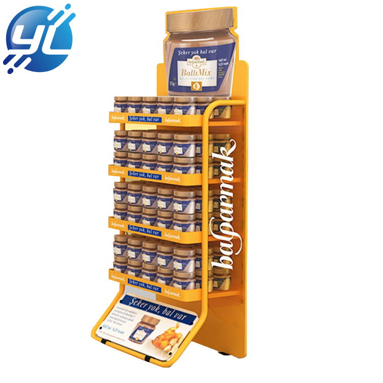 Free new custom designed high quality promotional solid jam display stand