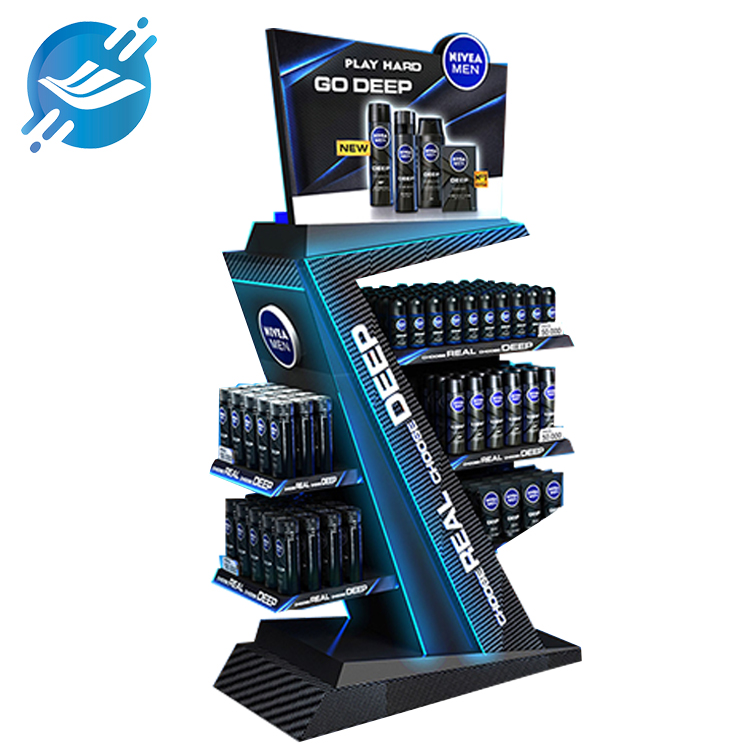 1. The display stand for skin care products is composed of metal, LED and MDF
2. The overall structure is stable and firm
3. Z-shaped design, unique and concise, displaying products on both sides
4. The design of the luminous light bar attracts customers and illuminates the product
5. Free design or drawing processing
6. Two types, double-sided floor display, single-sided desktop display
7. Display all kinds of men's skin care products, such as cleansing, toner, cream, antiperspirant spray, etc.
8. Suitable for large shopping malls, exhibitions, supermarkets, department stores, etc.
9. With customization and after-sales service
