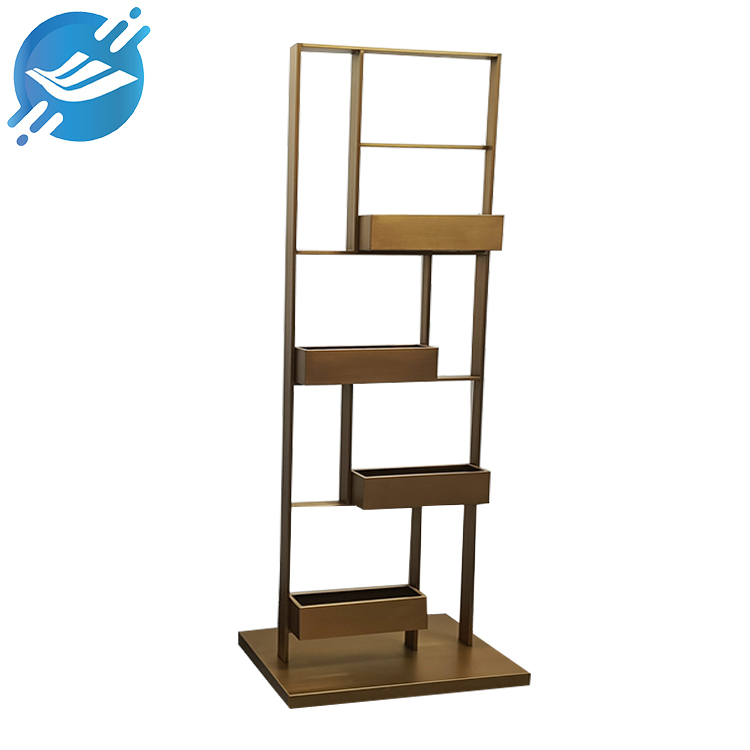 1. Newspaper display rack made of stainless steel
2. High load-bearing capacity and high stability
3. Divided into four levels with staggered design
4. Large capacity and easy to group
5. Can display newspapers, books, magazines, etc.
6. Suitable for bookstore, library, school, office, exhibition hall, etc.
7. Support ODM, OEM