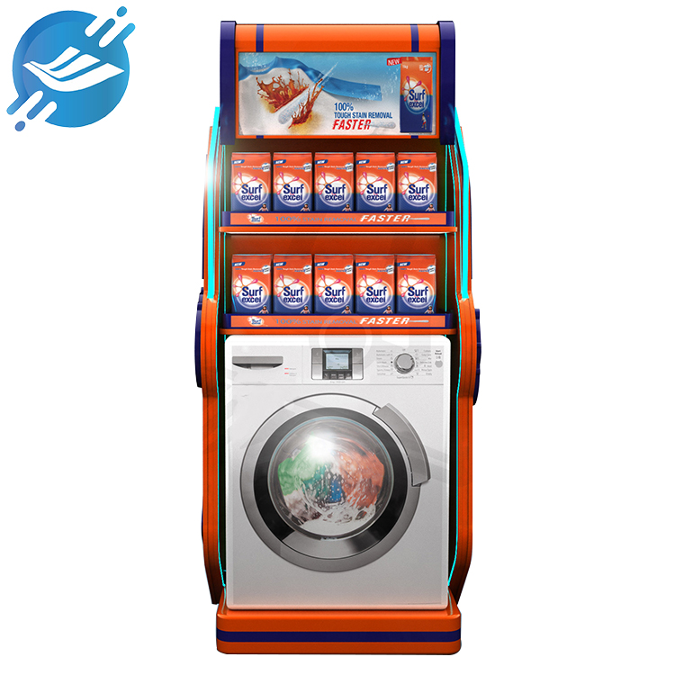 1. The laundry detergent display stand is made of metal & acrylic & LED
2. Metal high-temperature environmental protection spraying, anti-rust, moisture-proof, scratch-resistant and wear-resistant
3. Bottom leveling feet or casters, LED installed on the side panel, high-end display stand
4. Free design
5. The structure of the display stand is strong and firm, economical and durable
6. Used in shopping malls, supermarkets, specialty stores, laundry shops, etc.
7. Laundry liquid, laundry beads, washing powder, etc. can be placed
9. Support ODM, OEM