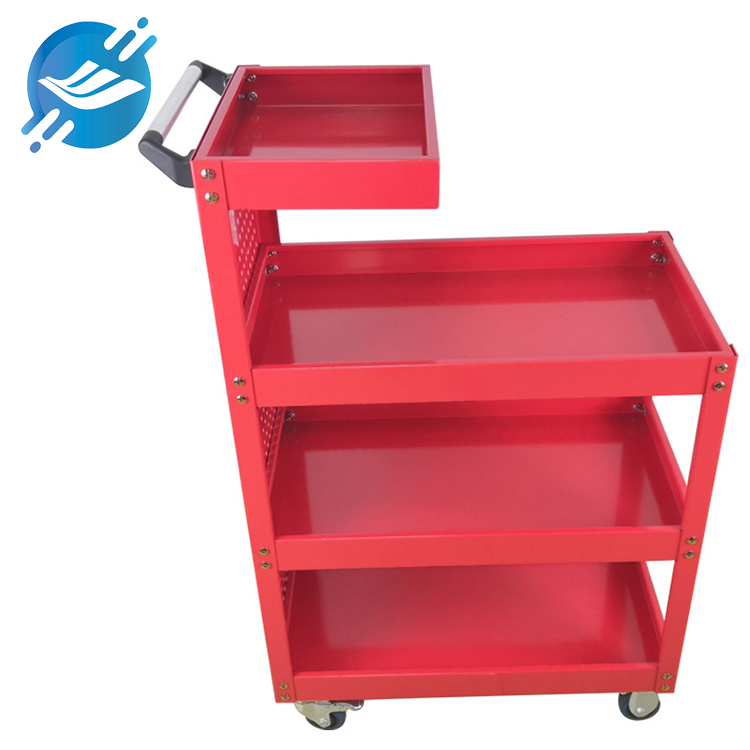 1. Mainly made of metal
2. Armrest trolley type, heavy-duty casters, easy to move and place
3. Can withstand a large weight
4. Simple structure, firm screw lock and strong stability
5. High temperature spray paint, environmental protection, anti-rust, dust-proof, not easy to fade
6. The color of dragon fruit, eye-catching and attractive
7. The back panel is designed through the wall, and hooks can be placed to increase the storage capacity
8. Display and storage of various products
9. Wide range of applications
10. With customized service