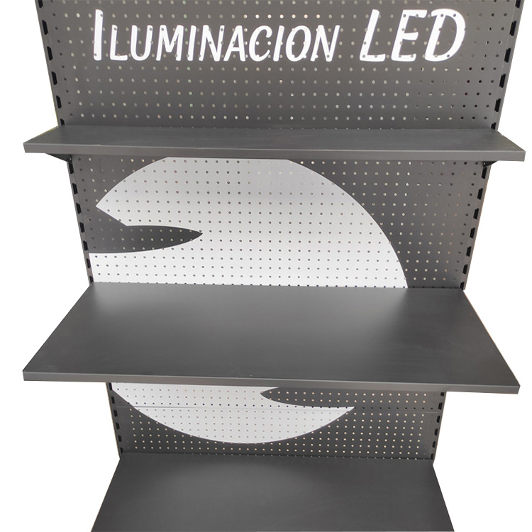 ODM OEM Floor Metal LDV Light Display Stand (4)