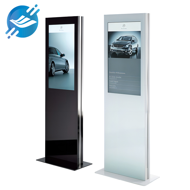 1. Using high-quality metal & LCD screen & acrylic & LED materials
2. The design is novel, adopting the modern production process that conforms to the height of the human body
3. Strong structure, durable and stable
4. Surface treatment: powder spraying; anti-rust, anti-oxidation, dust-proof, moisture-proof, anti-corrosion, etc.
5. Free design
6. The LCD screen can repeatedly introduce the product's features, functions, usage methods, etc.
7. There is a light strip inside, which can shine through the acrylic
8. Strong applicability
9. Wide range of applications
10. With customization and after-sales service functions