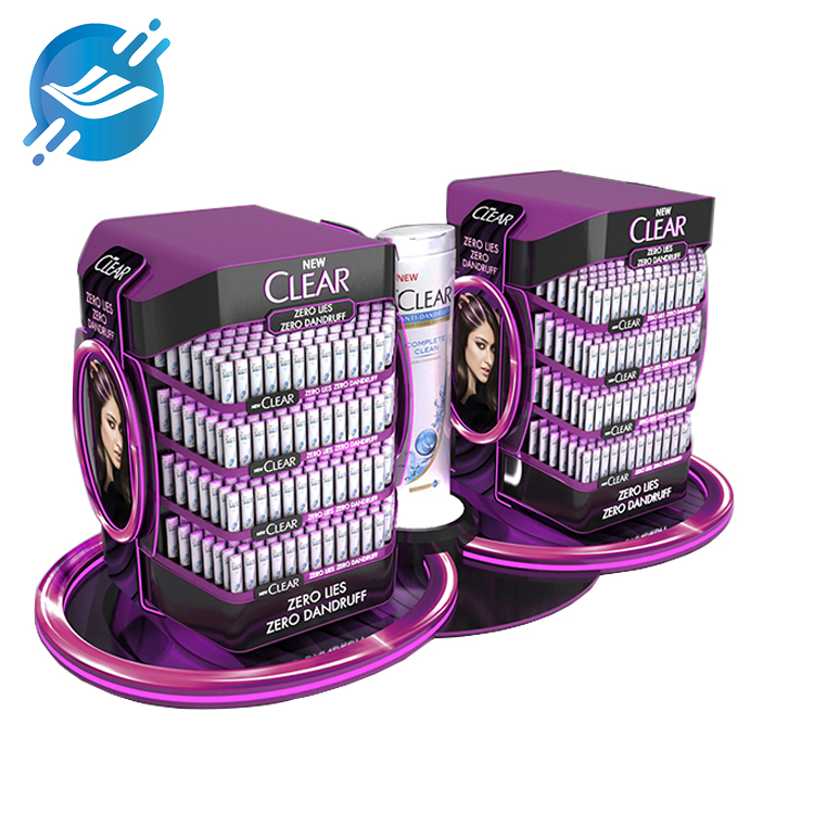 1. Material: metal, acrylic, LED, PVC
2. The design is high-end and atmospheric, and the purple is charming and coquettish
3. The structure is strong, firm, durable and stable
4. Free design
5. Single-sided display, strong bearing capacity
6. The bottom circle is equipped with acrylic light strip
7. Wide applicability
8. Many application scenarios
9. With customization and 24H professional after-sales service