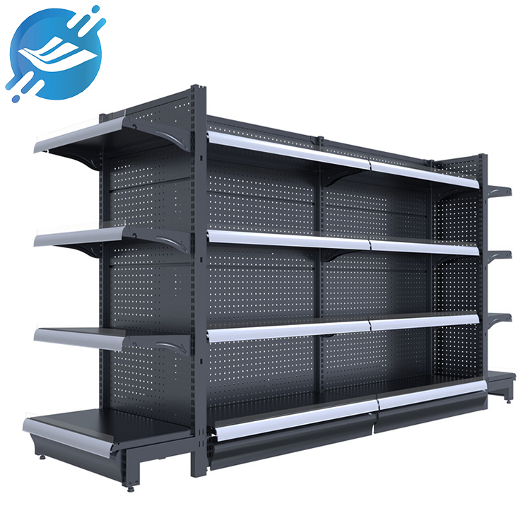 1. Supermarket display shelf made of metal
2. Available in two styles to suit different needs
3. One is double-sided with five layers and one is four-sided with five layers
4. The height of the layers can be adjusted freely
5. Practical design, simple structure, easy to assemble
6. Metal spraying powder, environmental protection and safety, not easy to fade, durable and wear-resistant
7. Display various commodities, such as snacks, condiments, toys, coffee and drinks, etc.
8. Used in supermarkets, specialty shops, warehouses, exhibitions, etc.
9. With customization and after-sales service function