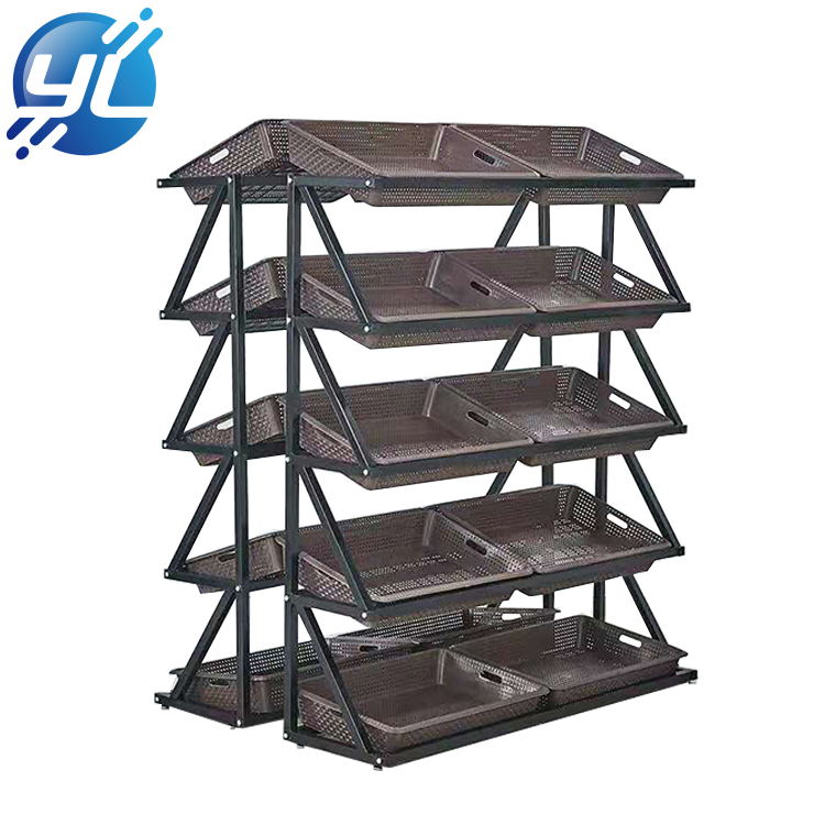 Supermarket Display Stand For Fruit And Vegetable Rack (1)