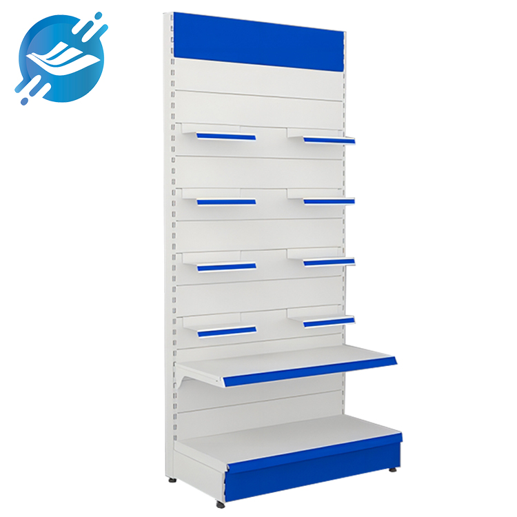 1. Supermarket display cabinets made of metal & MDF
2.The structure of the display cabinet is strong and durable, with strong and stable load-bearing capacity
3. The height of the layer board can be changed at will
4. High load-bearing capacity, 10KG per level
5. Bottom leveling feet
6. Free design
7. Wide applicability
8. Wide range of applications
9. With custom service