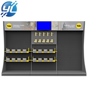 China Factory for Business Display Cases - Supermarket shelf display marketing rack shop shelving store shelves – Youlian Display