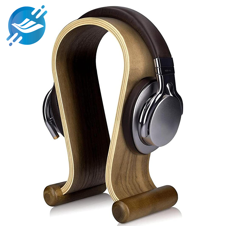 Wooden earphone display stand (2)