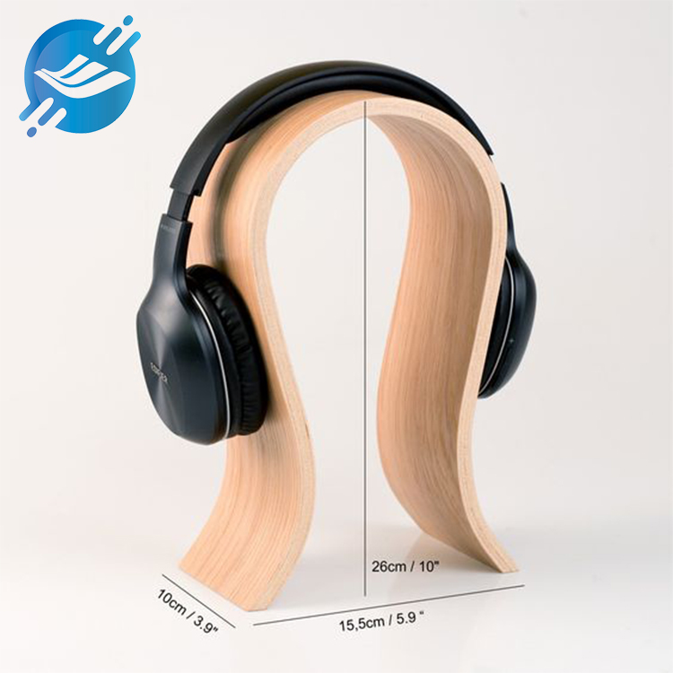 Wooden earphone display stand (3)