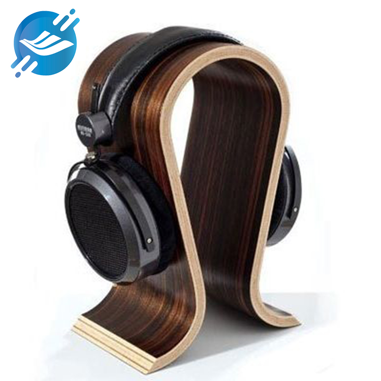 Wooden earphone display stand (4)