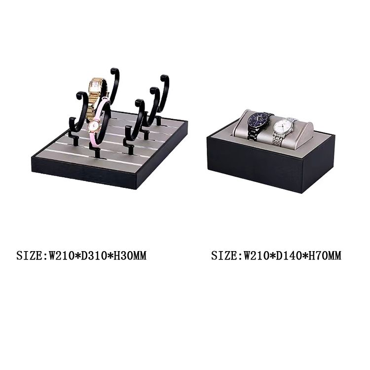 1. Watch display stand can be split and combined, used individually or as a set for easy adjustment
2. Continental style, low-profile luxury
3.Size, colour and LOGO can be customized
4.Removable base