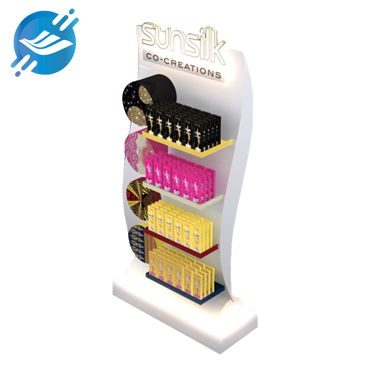 1. This toiletries display rack is made of metal & acrylic & LED & MDF

2. The overall structure is strong, stable and does not shake.

3. The laminate has strong bearing capacity

4. Install LED light strips on the top and bottom

5. Simple design, high-end display

6. Large capacity, four layers, each layer has a different color

7. Various styles to meet different consumer needs

8. Mainly use white as the background color, and use the color of the product as an embellishment.

9. Wide applicability, displaying various types of products

10. Wide application scenarios

11. With customization and after-sales service
