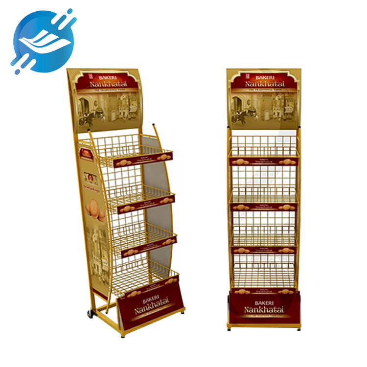1. Food display rack is made of metal & PVC
2. Solid structure and strong stability
3. Large capacity, single-sided display
4. It occupies a small area and is equipped with pulleys for easy movement.
5. Easy to assemble and clean
6. Strong load-bearing capacity and environmental protection
7. With casters on the bottom, easy to move
8. Wide applicability, displaying various products
9. Wide range of application scenarios
10. With customization and after-sales service