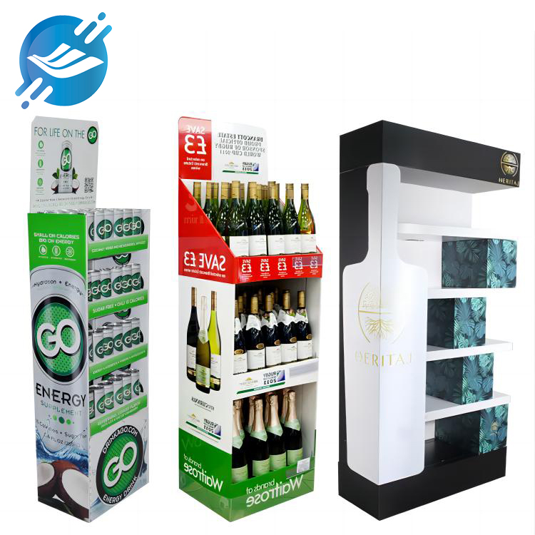 1. Juice display stand is composed of cardboard
2. In line with the concept of environmental protection, recyclable
3. Bright colors, easy to disassemble and assemble
4. Free design
5. Large capacity, each layer can bear 6kg
6. Equipped with a fence to prevent falling
7. Strong applicability
8 many application scenarios
9. Customizable and after-sales service