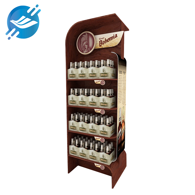 1. The wine display rack is composed of metal, wood and PVC
2. Environmentally friendly materials
3. Stable structure, durable and easy to assemble
4. Large capacity and strong carrying capacity
5. Free design
6. Single-sided display
7. Wide applicability, displaying a variety of products
8. Suitable for various scenarios
9. With customization and after-sales service
