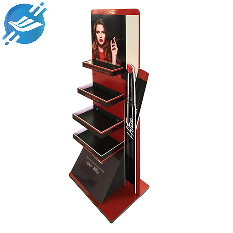 1. The display stand is made of metal, high transparent acrylic, pvc
2. Single-sided display, elegant and fashionable appearance
3. The structure is strong, the stability is strong, the baking paint is environmentally friendly and not easy to fade, the wear resistance is strong, and the service life is long
4. Simple assembly, KD transportation, lower cost
5. Easy to clean
6. Effective partition, four floors and above large capacity
7. Screen UV printing
8. Provide customized services