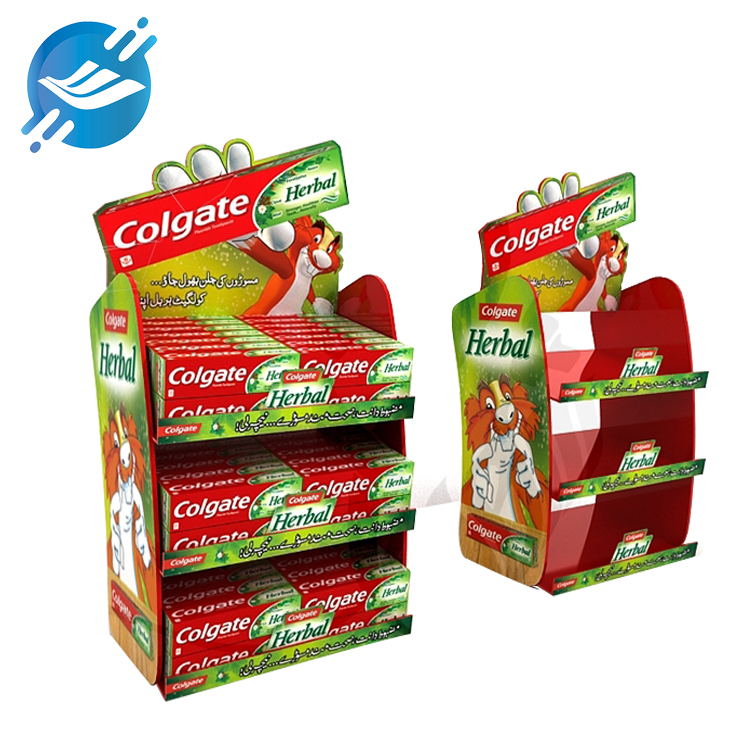 1. The toothpaste display stand is made of paper
2. Green, environmentally friendly and recyclable
3. Process: UV printing
4. Desktop design, small footprint, easy to move, bright colors
5. Simple structure, easy to disassemble and assemble
6. Large capacity, each layer can hold 28 boxes of toothpaste
7. Three floors in total, single-sided display
8. Wide applicability, displaying various products
9. Wide range of application scenarios
10. With customization and after-sales service
