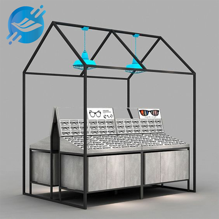 1. Glasses display stand is made of metal, MDF board, acrylic, casters
2. The structure is strong and stable
3. The acrylic box is dustproof and waterproof, not easy to turn yellow
4. Powerful function, large capacity, strong bearing capacity
5. Bottom casters are easy to move
6. Free design
7. Wide applicability, displaying a variety of products
8. Applicable to various scenarios
9. With customization and after-sales service