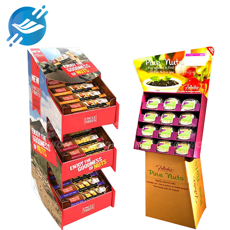 1. The candy display stand is made of cardboard
2. The material is green and environmentally friendly, recyclable
3. Novel shape, bright color
4. Low cost
5. Free design
6. Easy to disassemble, assemble and clean
7. Bearing capacity below 8KG
8. Strong applicability
9. Wide range of application scenarios
10. Customizable and after-sales service