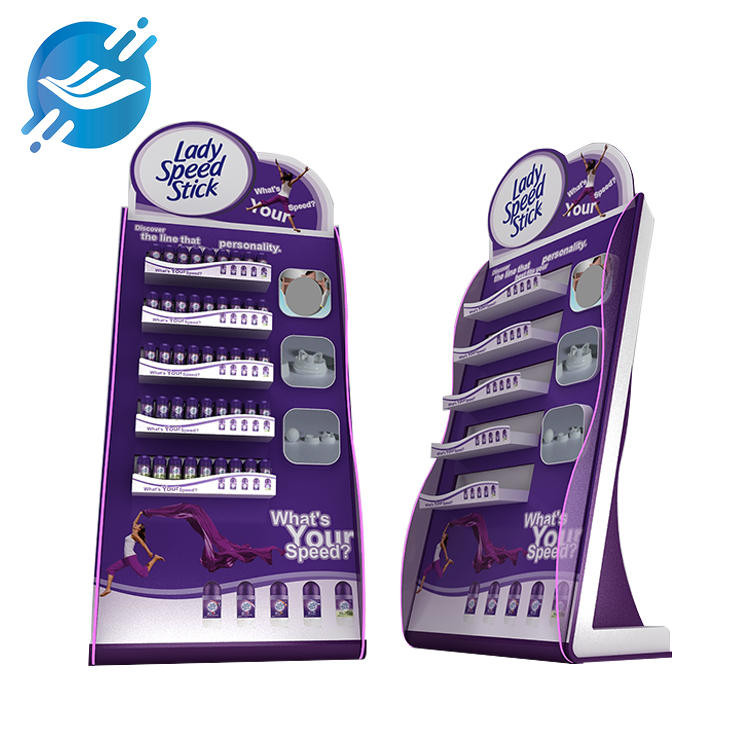 1. Cosmetic display racks are made of cardboard
2. The material is green, recyclable and low cost.
3. Bright color, good visual effect
4. Lightweight, easy to move
5. Gravity-bearing capacity is limited, each layer has an independent card slot
6. Display racks and product color combination
7. Free design
8. Sturdy structure, no shaking, large capacity
9. Easy to disassemble
10. Wide applicability, can display various products 8.
11. Applicable to various scenes
12. Provide customization and after-sales service
