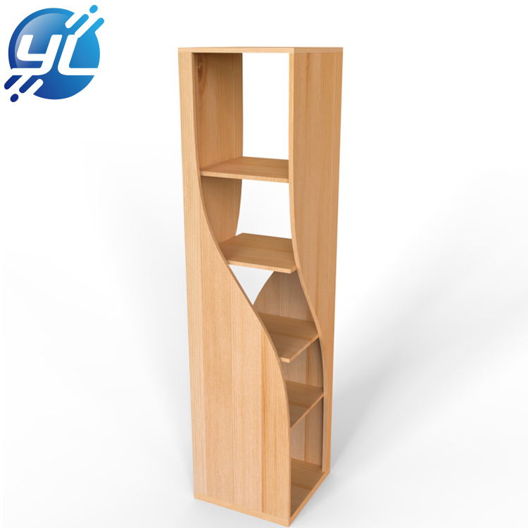 1. Display stand: multifunctional
2. Unique design, S-shape
3.5-layer display shelf to show different products