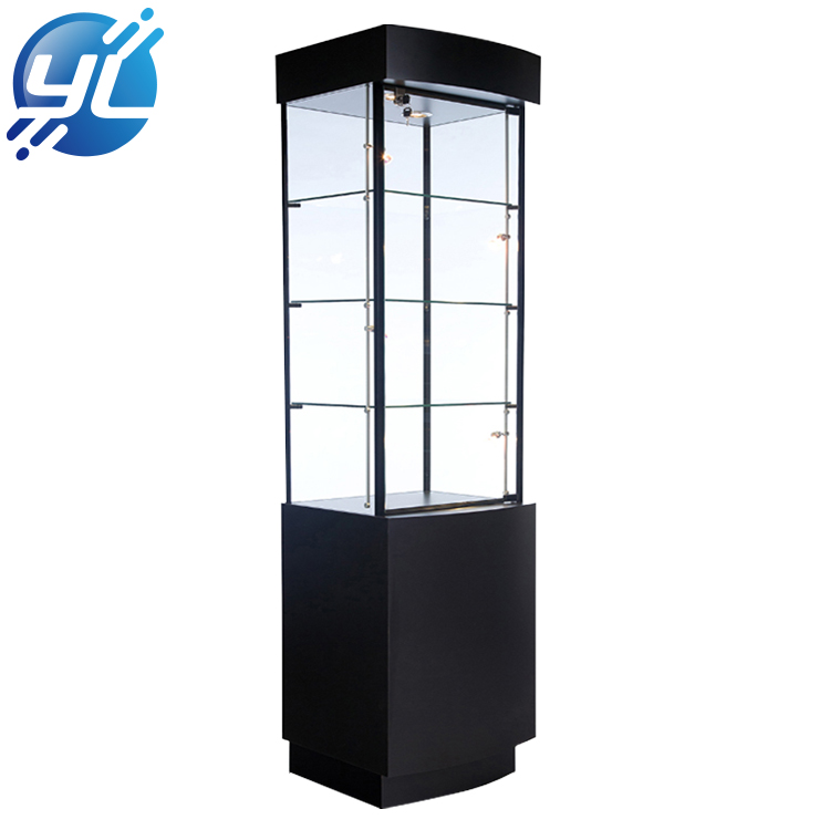 Tempered glass display stand, C Display Glass Stand Design Store, Retail Store Display Stand，Earring Display Stand, Watch Display Stand，Ring Display Rack